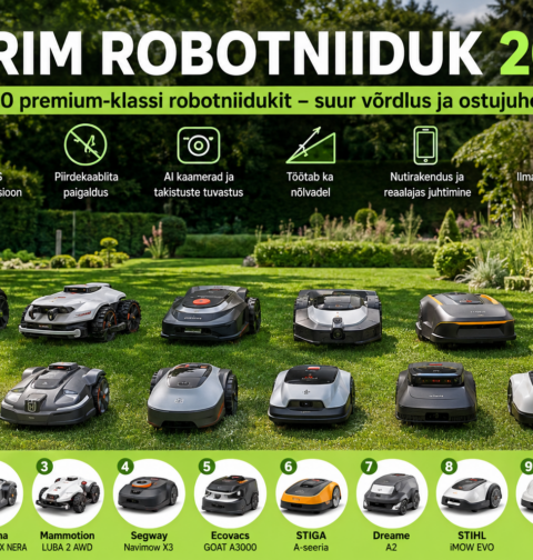Robotniidulite võrdlus 2026